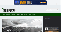Desktop Screenshot of engineeredpursuit.com